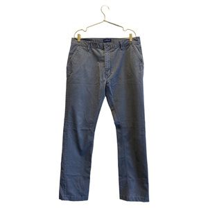 Lands' End Mens Chino Pants Straight Fit Casual Everyday‎ Trousers 36 0004